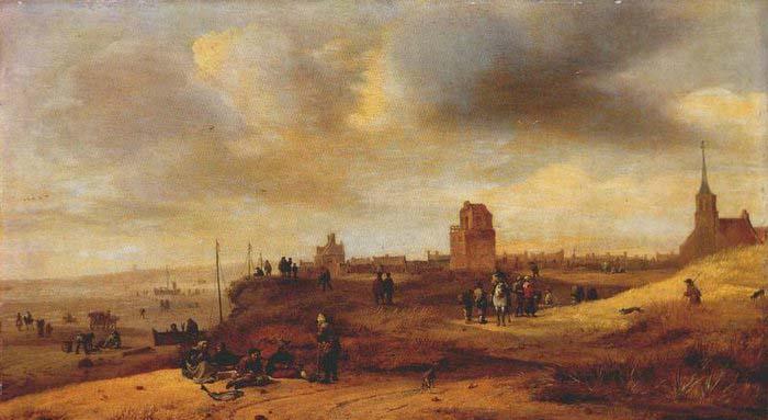 Salomon Rombouts Coast at Scheveningen